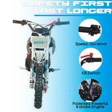 Load image into Gallery viewer, SYX MOTO VK 58cc 4 Stroke Pull Start Mini Dirt Bike
