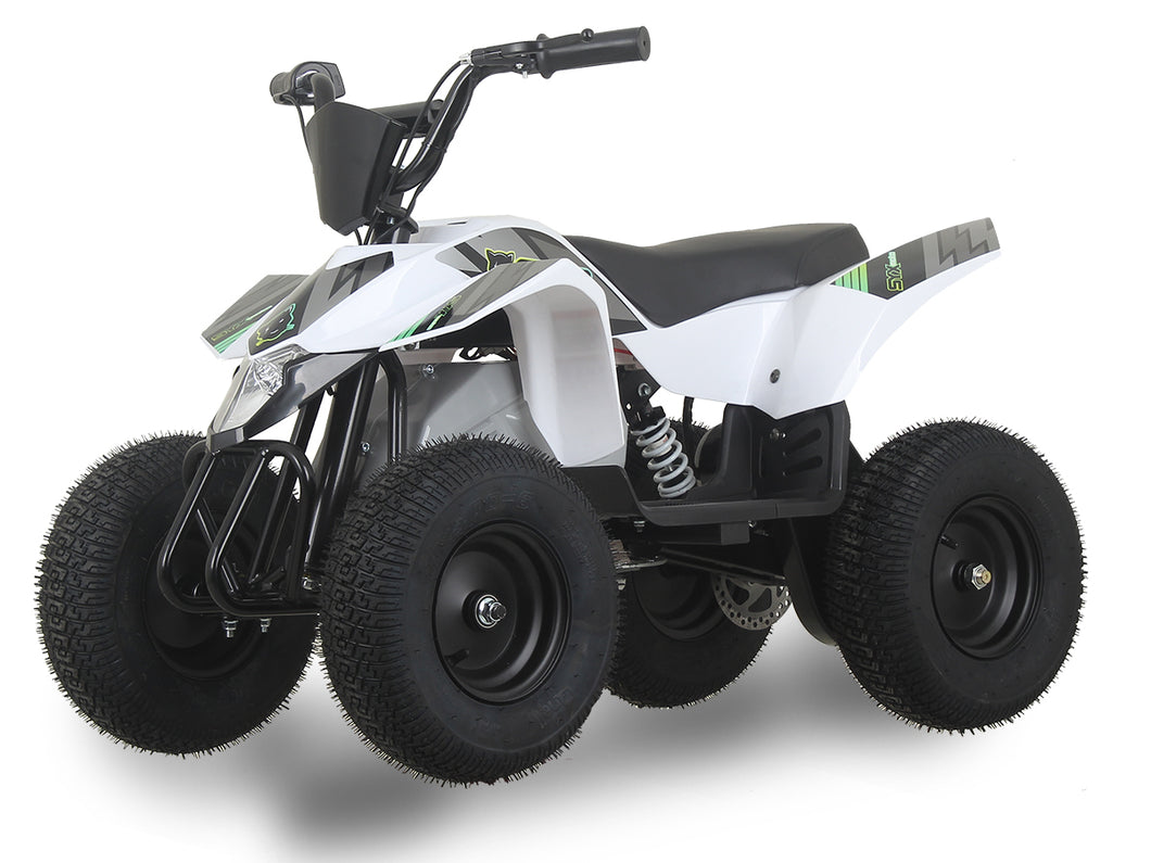 SYX MOTO CUB Electric Mini Dirt QUAD 350W 24V Kids Four-Wheeler Mini ATV Off Road Ride On